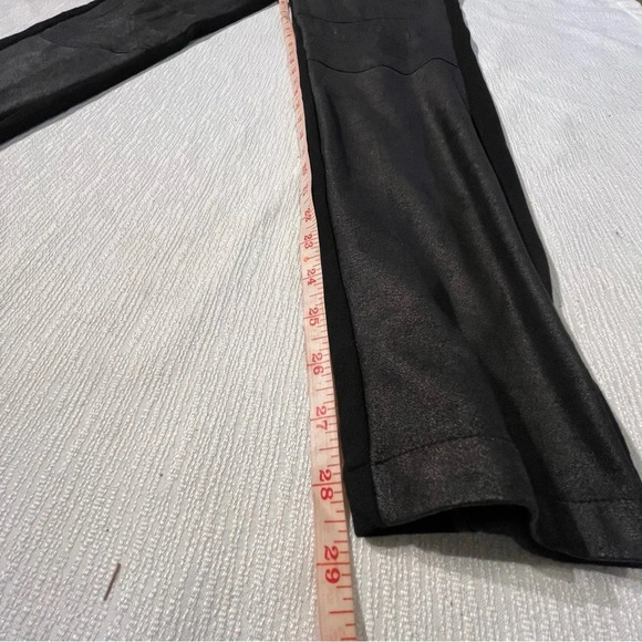 OLSEN WOMEN'S PANTS black shinny size 12 - Picture 6 of 15